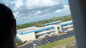 Caribbean Nude Beach Cuckold Voyeur Vacation Day Two Part 1 - Flashed The Guys Outside My Hotel Free Video