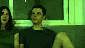 Young friends get horny watching a movie and fuck