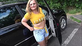 Lina Mila Notgeil Auf Der Autobahn Spontan Auf Sexparkplatz Gefickt