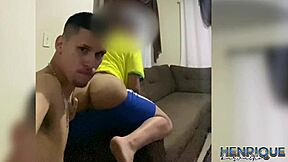 Game Partner Tastes My Monster Cock After Game