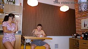 i cheat with young latina neighbor in cowgirl and deepthroat homemade sex