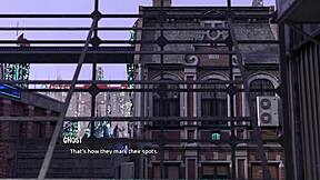 Hot black haired babe feels creampie emotion