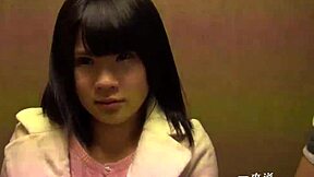 Japanese Gay Handjob with Cute Hairless Ami Oya in Action
