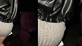 Risky Public Quickie at Cinema with Tight Pussy