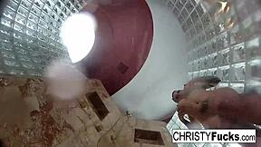 hot shower bts fun with christy and dahlia