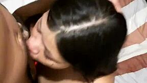 Colombian babe begs neighbor to fuck her big pussy hard