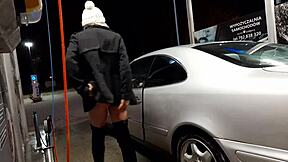 My car wash experience in public outdoor setting