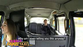 I enjoy a sticky facial from the sexy horny tattooed driver