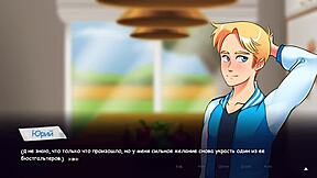 Pretty slut jerks off big cock in public outdoor