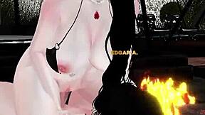 Wow! IMVU China Slut Takes Foreign Cock Hard