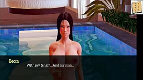 I explore my new family in this erotic cartoon adventure