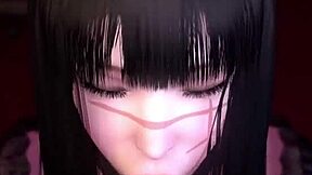 צ'יינסו מאן בקריקטורה 3D עם קשירה ושלשלאות