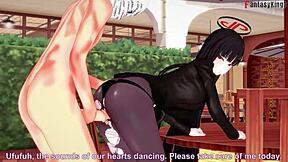 i work with sunako nakahara in the office for fantasy anime fun