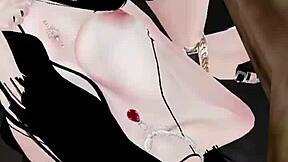 Wow! IMVU China Slut Takes Foreign Cock Hard