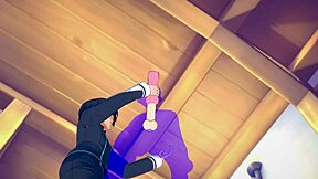 Sword Art Online Yaoi - Kirito HANDJOB Explosion in Anime Game PORN!