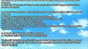 tanned natsuki gets creampie in public hentai game