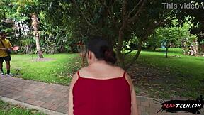 Fucking In Public Park! People Passing By, We Don't Care!