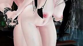 Wow! IMVU China Slut Takes Foreign Cock Hard