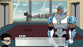 18Titans partea 23 - o noapte cu Raven