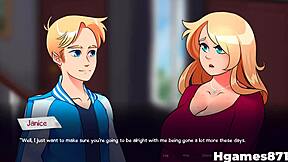 Mitä elämä on Woodchesterissa osa 1 tästä piirretty anime hentai -pelistä?