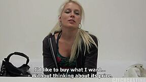 my first czech casting with sandra 0690, getting wild in public pov outdoor interview.