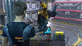 Stranded in Space 31 - Black Virgin Craves Mouthful of Cum