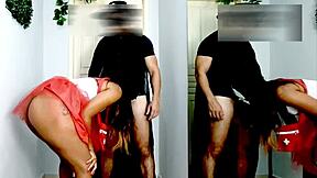 Zorro meets a wild nurse for steamy action