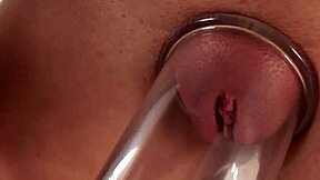 Smiling Chick Boldly Squirting Pee With Toys