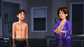 Sexy step mom masturbates with me - part 3