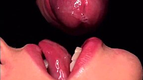 Powerful cum shots in students' mouths