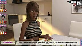 Babysitter 09 Follows New Office Routine In 3d Anime Game