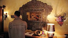 Lettura Tarot Diventata Scopata Dura Tra Lexi Lore e Quinton James. Figa Stretta Piegata Vicino!