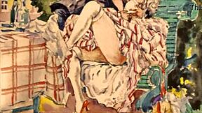 I enjoy vintage cartoon illustrations from the past.