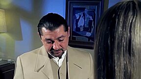 Rich Man Cruelly Uses Submissive Little Whore