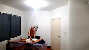 She got a massage but therapist surprised her with cum 😲