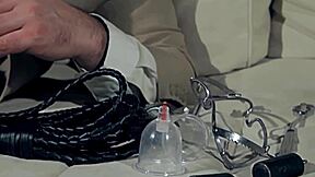 Rich Man Cruelly Uses Submissive Little Whore