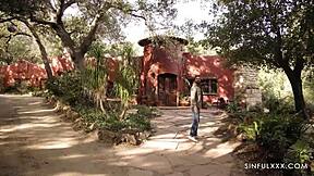 What started as tarot reading turned into Lexi Lore and Quinton James banging hard for SinfulXXX. Tight pussy bent over close up!