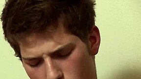 Twink Sucking Cocks In Bareback Gangbang Orgy!