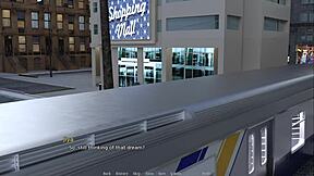 Horny Train Ride with Shaved Pussy?