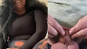 Watch me jerk my small cock.