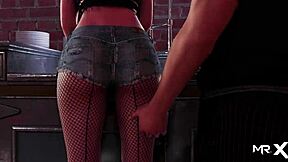 bosses touch butts while working in fashion business