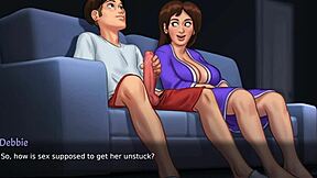 Sexy step mom masturbates with me - part 3