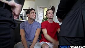 stepdads trade innocent twinks for gay fun