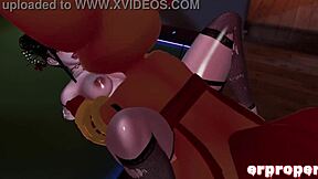 Vrchat Vulpix and His Trainer Engage in Special Training Sessions