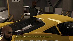 흥분한 헨타이 베이비들, 헤이리의 이야기 파트 1에서 키스하고 스트립