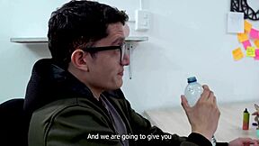 Ebony Milf Teacher Fucks Virgin Nerd