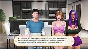 Stepsister Gives Blowjob and Swallows Everything