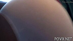 teen nymph craves hard fucking in tight cunt. hot cumshots cover her naked pov body.