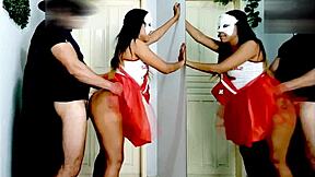 Zorro meets a wild nurse for steamy action