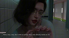 Horny Train Ride with Shaved Pussy?